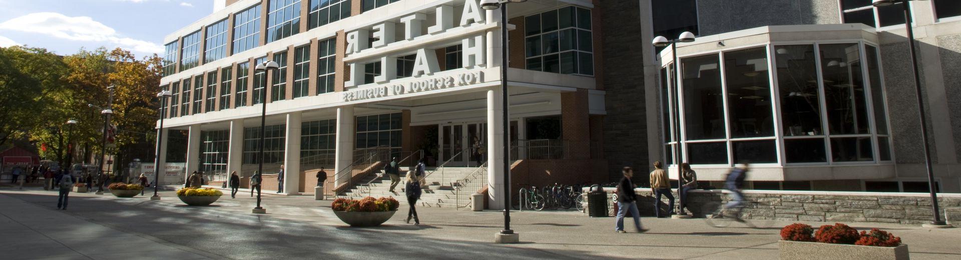 Alter Hall, home of Temple University's Fox School of Business