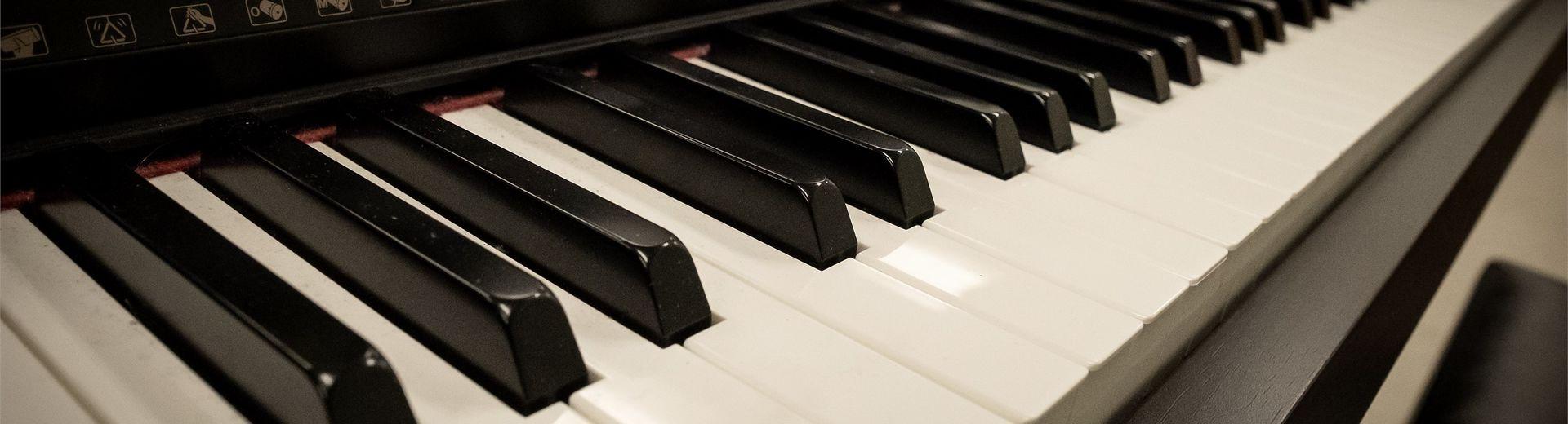 Keys on a piano.