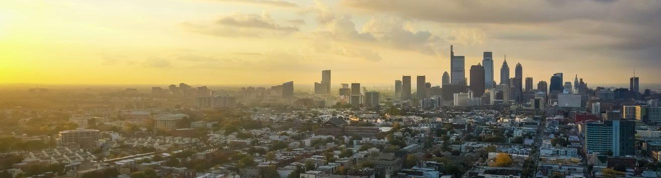 An image of the Philadelphia skyline.